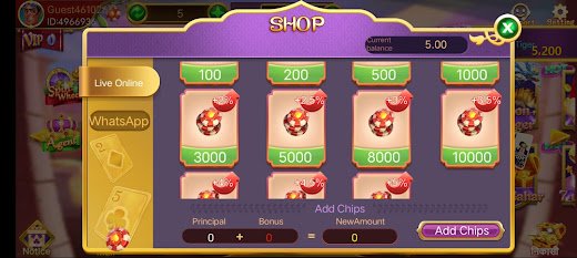 Add Cash In Rummy Golds