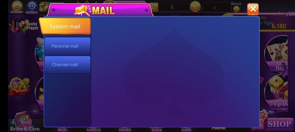 Mail Program In Holy Rummy Apk